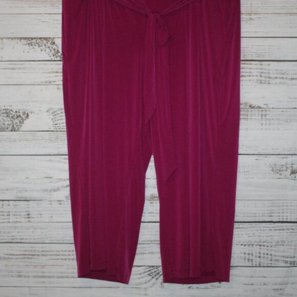 Lane Bryant Wide Leg tie waist Comfy Pants Size 26/28 - Picture 3 of 5